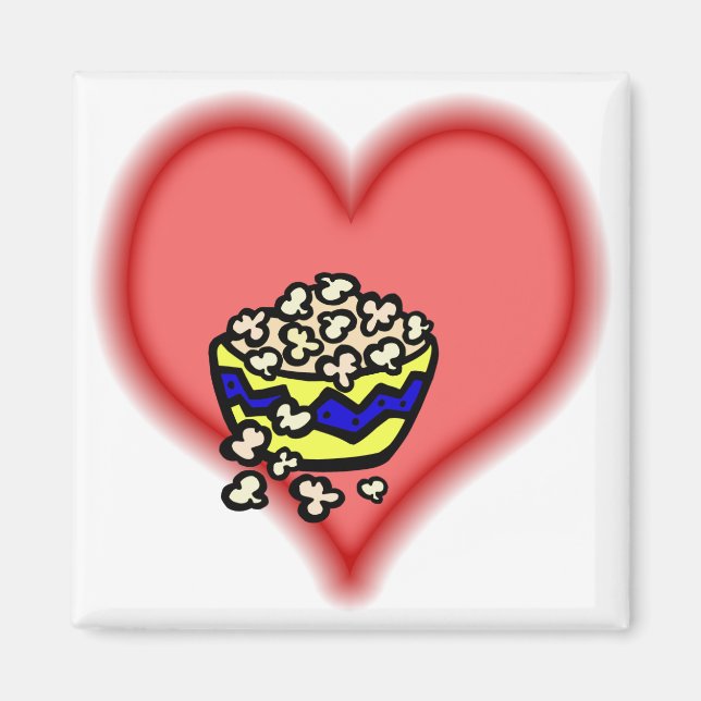 Imán palomitas de maíz (Frente)