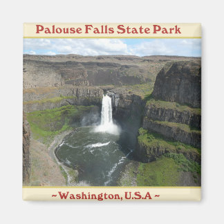 IMÁN PALOUSE FALLA PARQUE ESTATAL CATAREAS DE WASHINGTO