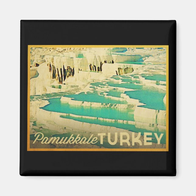 Imán Pamukkale Turquía (Frente)