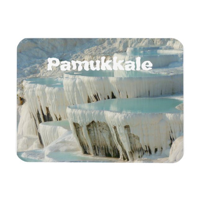 Imán Pamukkale Turquía Magnet (Horizontal)