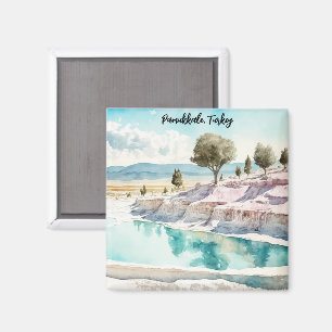 Imán Pamukkale Turquía Viaje Termal Mineral