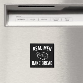 Imán Pan De Bake Real Men - Diseño Fundido De Baking
