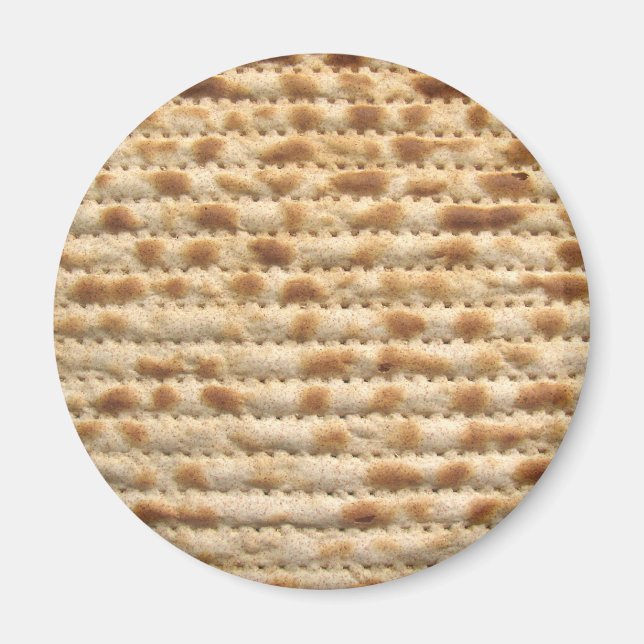 Imán Pan de galletas de Matzah (Frente)
