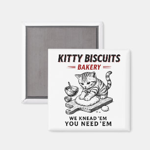 Imán Panadería Kitty Biscuits