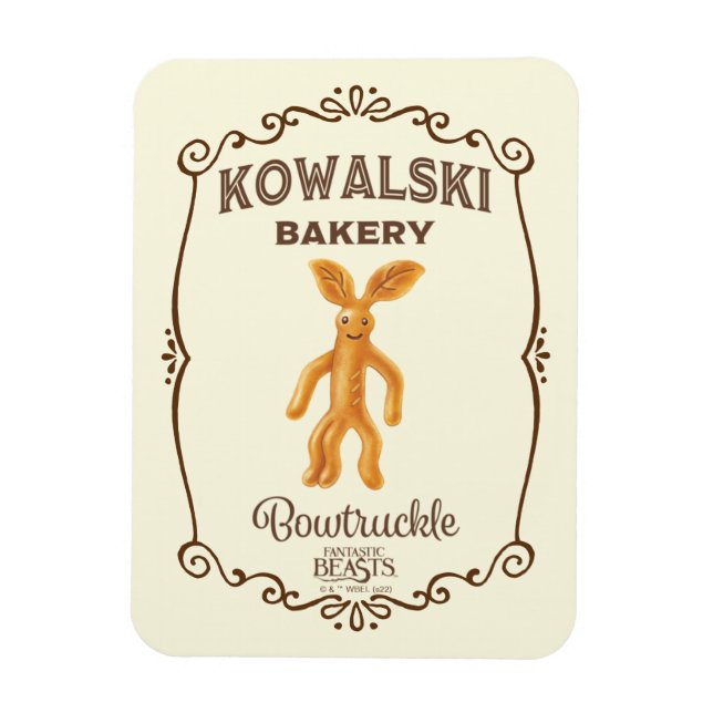 Imán Panadería Kowalski - Bowtruckle (Vertical)