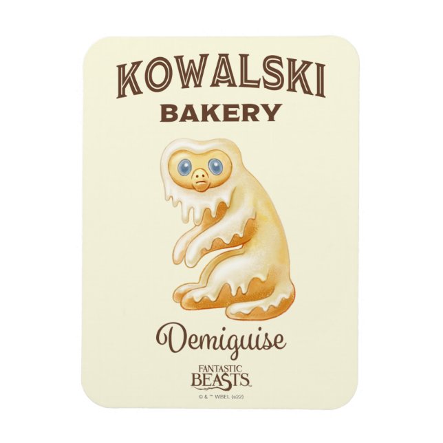 Imán Panadería Kowalski - Demiguise (Vertical)