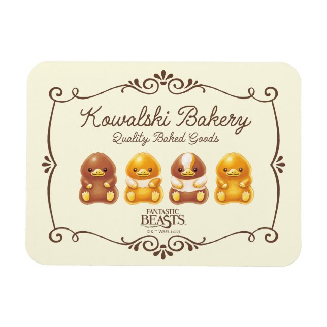 Imán Panadería Kowalski - Nifflers para bebés (Horizontal)