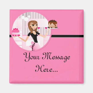 Imán Panadería/Pastelería Chef Frig Magnet Design 4