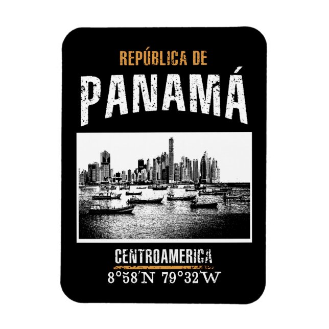 Imán Panamá (Vertical)