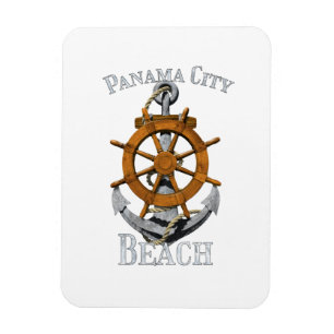 Imán Panamá City Beach Florida Vacaciones Ancla Náutica