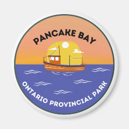 Imán Pancake Bay Ontario Parque Provincial Magnet