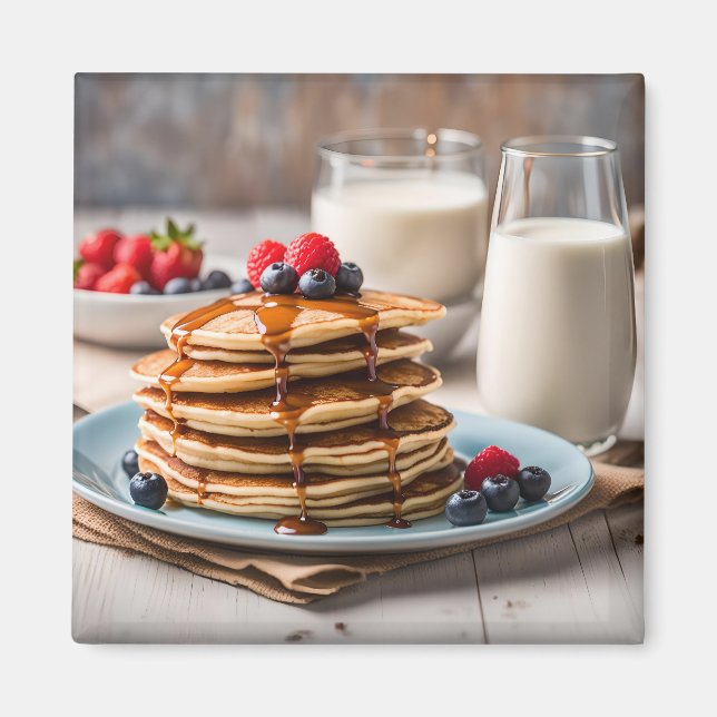 Imán Pancakes and Milk (Frente)