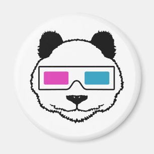 Imán Panda 3D