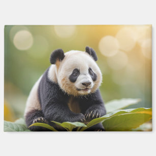 Imán Panda Animal Fun Minitamaño Fantástico Surreal