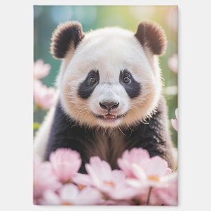 Imán Panda Animal Fun Minitamaño Fantástico Surreal