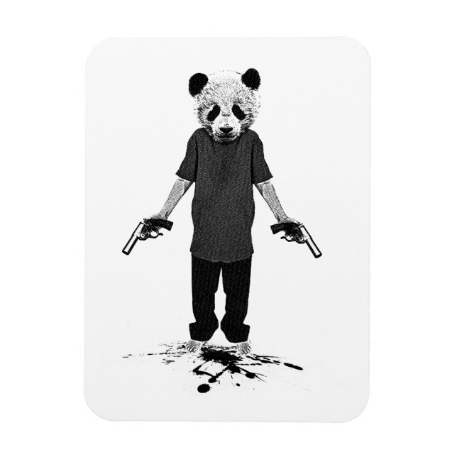 Imán Panda asesino (Vertical)