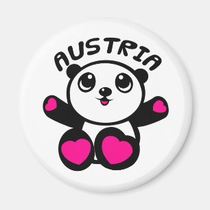 Imán Panda Austria