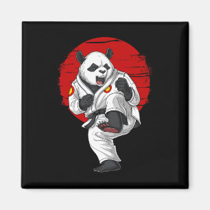 Imán Panda Bear Karate Kickboxing Kung Fu Taekwondo Mar