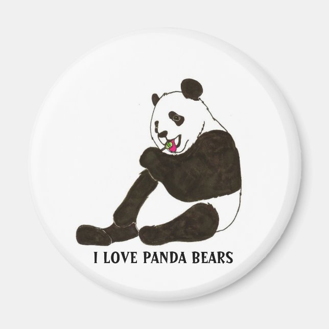 IMÁN PANDA BEAR MAGNET (Frente)