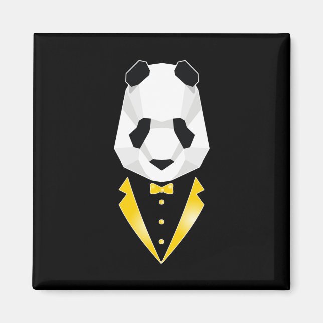 Imán Panda de lujo (Frente)