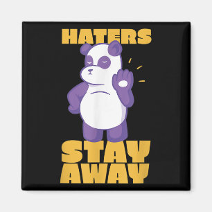 Imán Panda Guay Bear Gigante Animal Lover Cita Detener