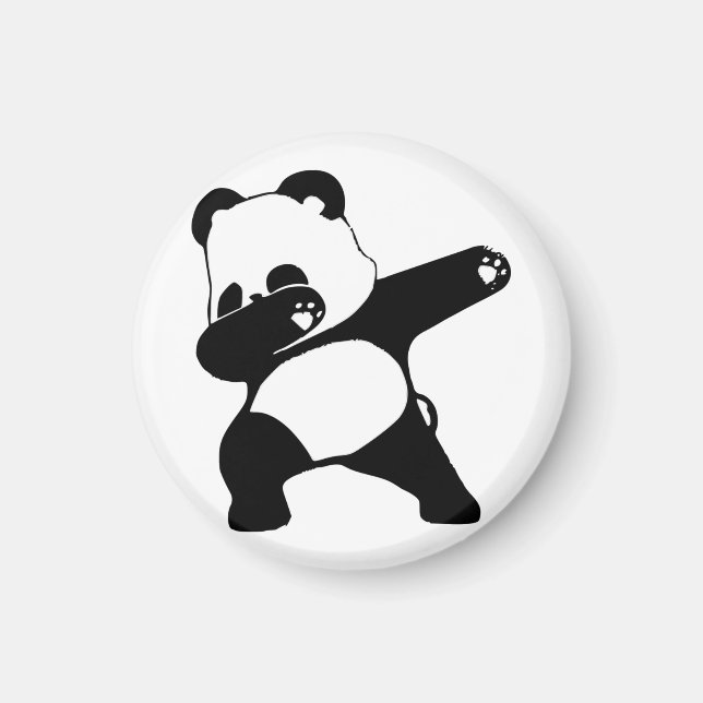 Imán Panda haciendo dab  (Frente)