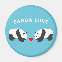 Imán Panda Love (Azul)