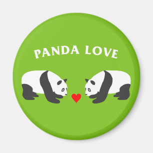 Imán Panda Love (Verde)