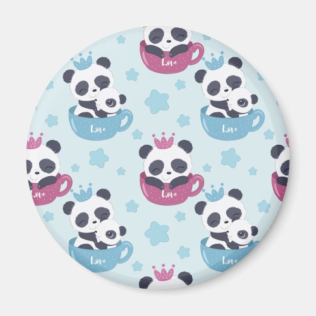 Imán Panda Lover | El Panda Es Un Animal Desagradable (Frente)