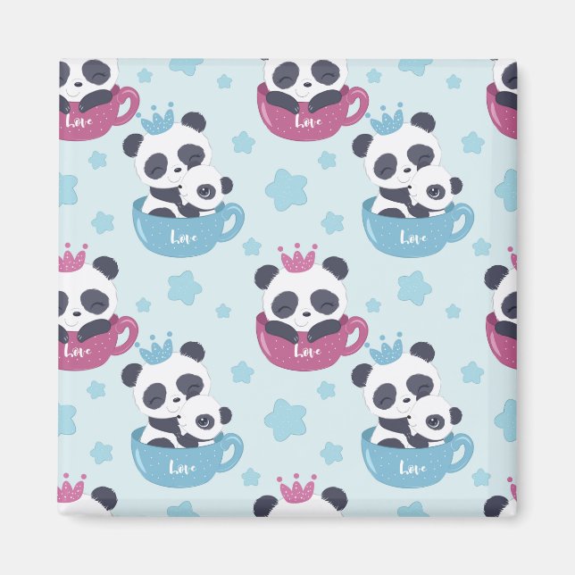 Imán Panda Lover | El Panda Es Un Animal Desagradable (Frente)