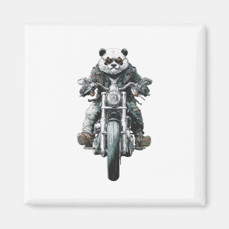 Imán Panda Motero