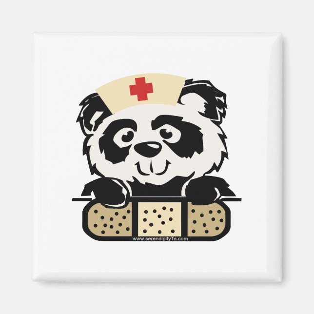 Imán Panda Nurse (Frente)