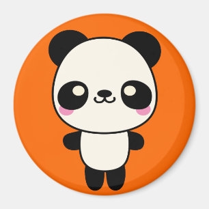 Imán Panda Plushie