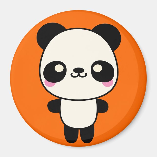 Imán Panda Plushie (Frente)