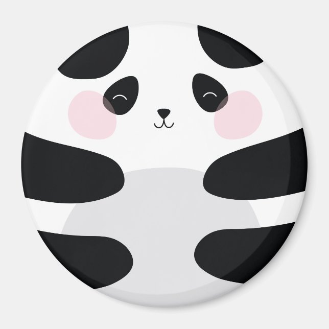 IMÁN PANDA ROUND MAGNET (Frente)