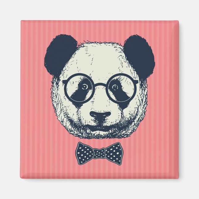 Imán Panda Stripes (Frente)