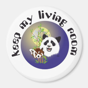 Imán Panda Treffen Magnet