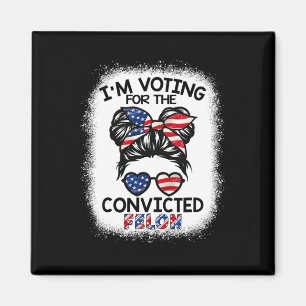 Imán Panecillo Voy a Votar por el Condenado Felón Trump