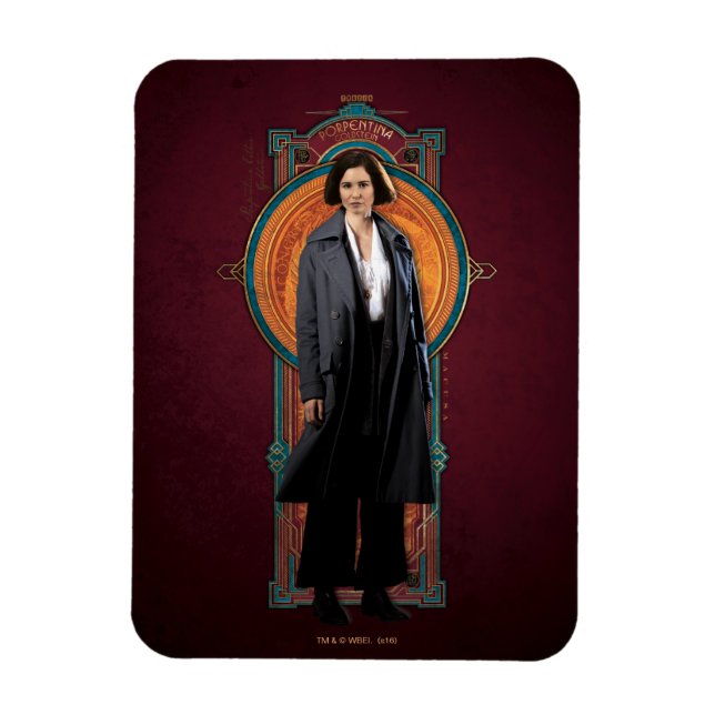 Imán Panel Art Deco de PORTENTINA GOLDSTEIN™ (Vertical)