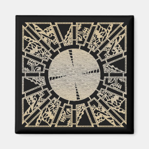 Imán Panel de laminado 1 (latón)