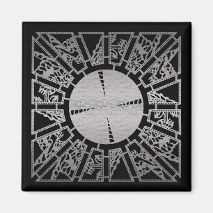 Imán Panel de laminado 1 (plata)