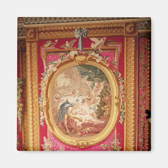 Imán Panel de tapices que representa Cupido y Psique (Frente)