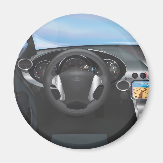 Imán Panel del coche deportivo (Frente)