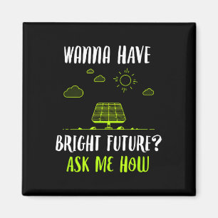 Imán Paneles solares de energía solar brillante futuro 