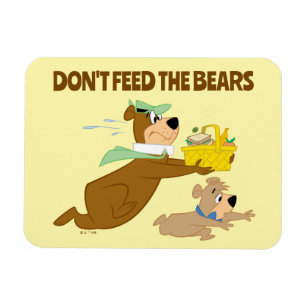 Imán Pánico de Oso Yogi y Boo-Boo