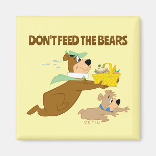 Imán Pánico de Oso Yogi y Boo-Boo