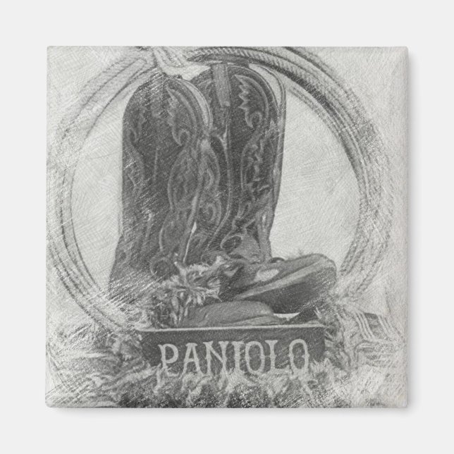 Imán Paniolo hawaiano (Frente)