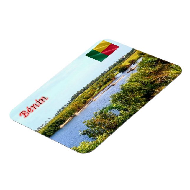 Imán Panorama BENIN - (Lado Izquierdo)
