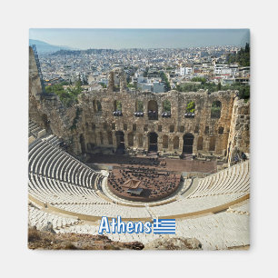 Imán panorama de Atenas, viaje