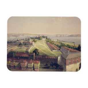 Imán Panorama de Constantinopla, plato 22 de 'Aya Sof.